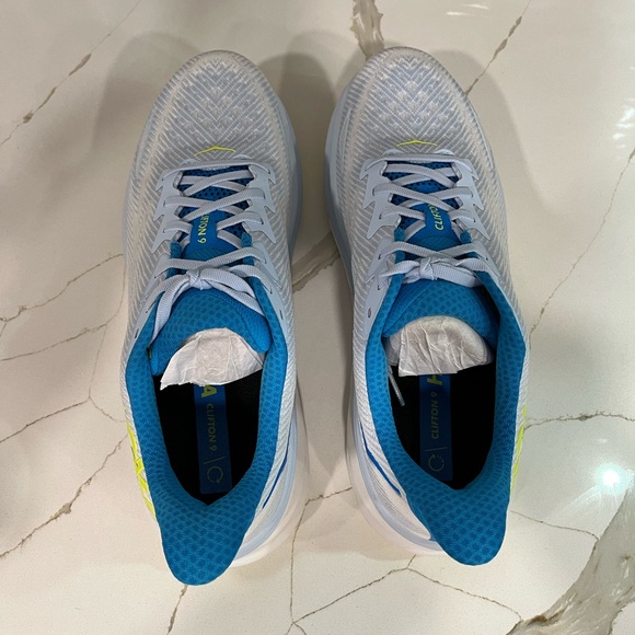 Hoka Clifton 9 Running Shoes. Men’s Size 11.5D  Color Ice Water - Picture 7 of 11
